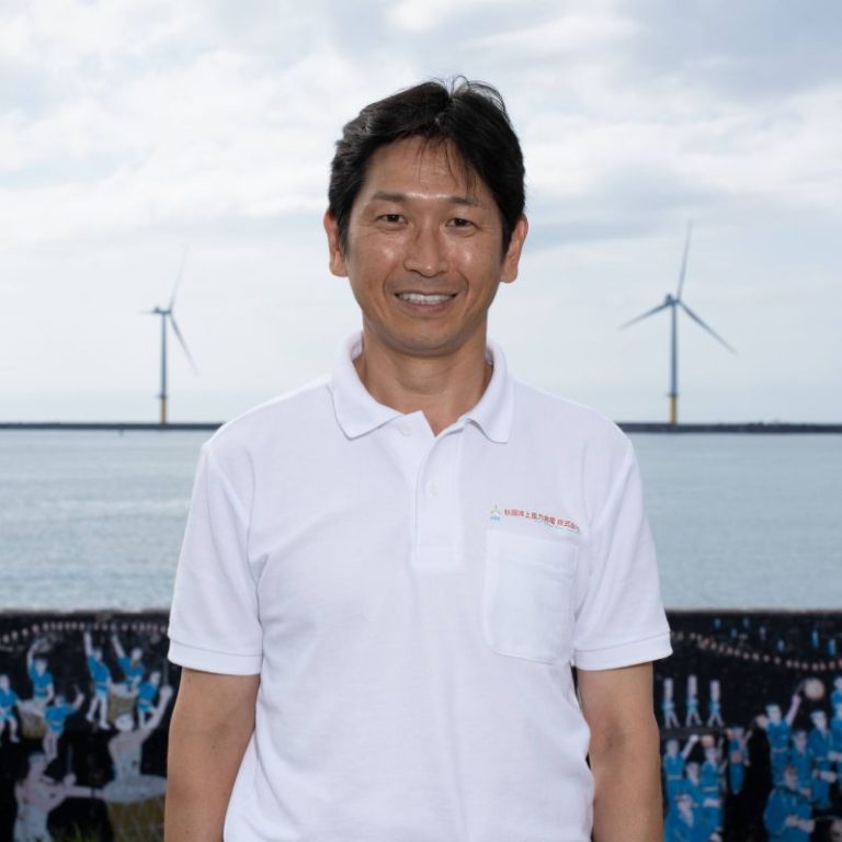 秋田洋上風力発電株式会社　代表取締役社長　岡垣 啓司さん